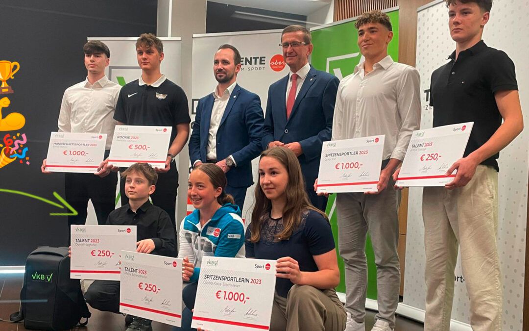Lil Dan erhält ‚Young Talent Award‘ im Olympiazentrum OÖ